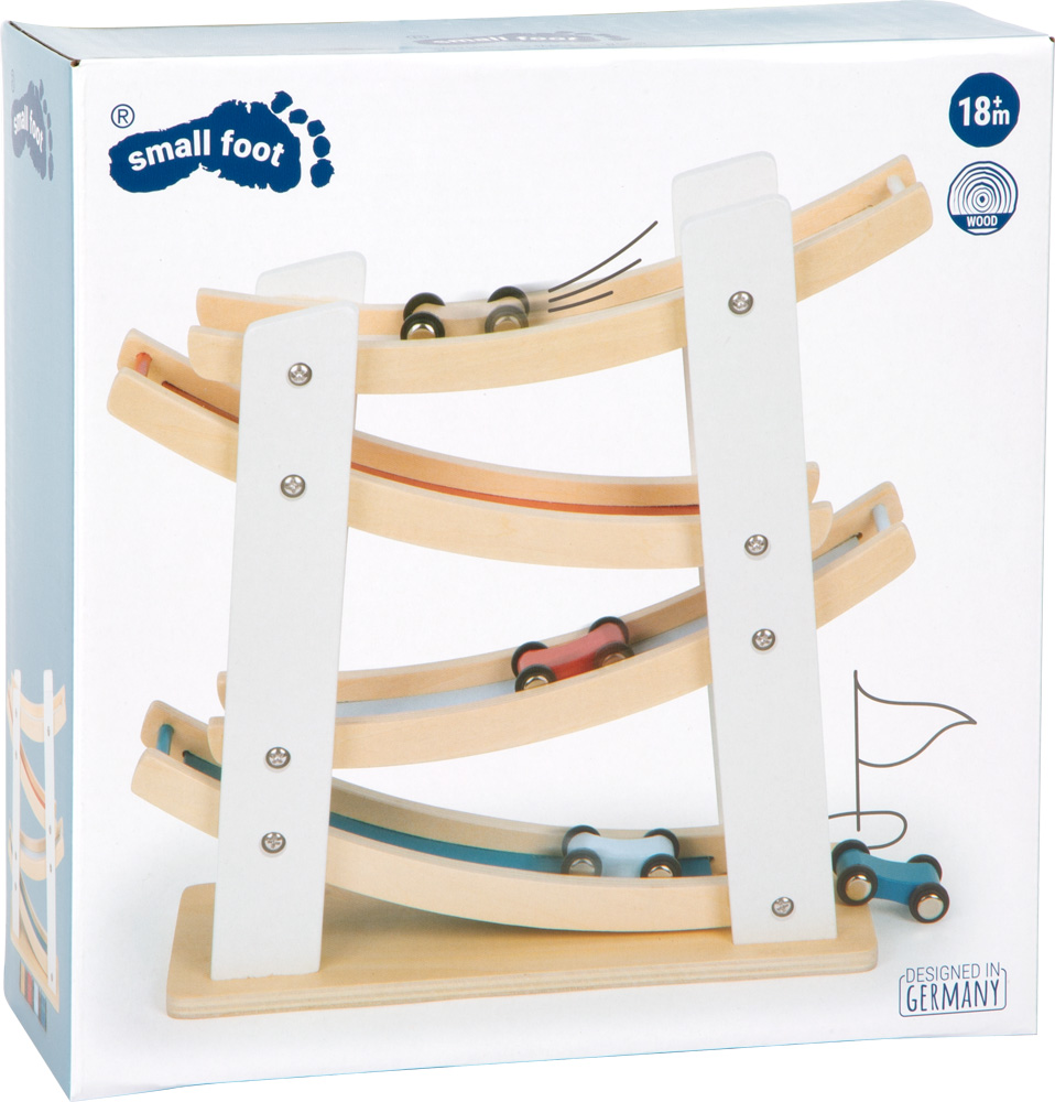Small Foot Tour En Cascade En Bois, Circuit De Cours En Zigzag Pour Vehicules En Bois A Partir De 18 Mois 12400 703796694 Small Foot Tour En Cascade En Bois, Circuit De Cours En Zigzag Pour Vehicules En Bois A Partir De 18 Mois 12400 703796694