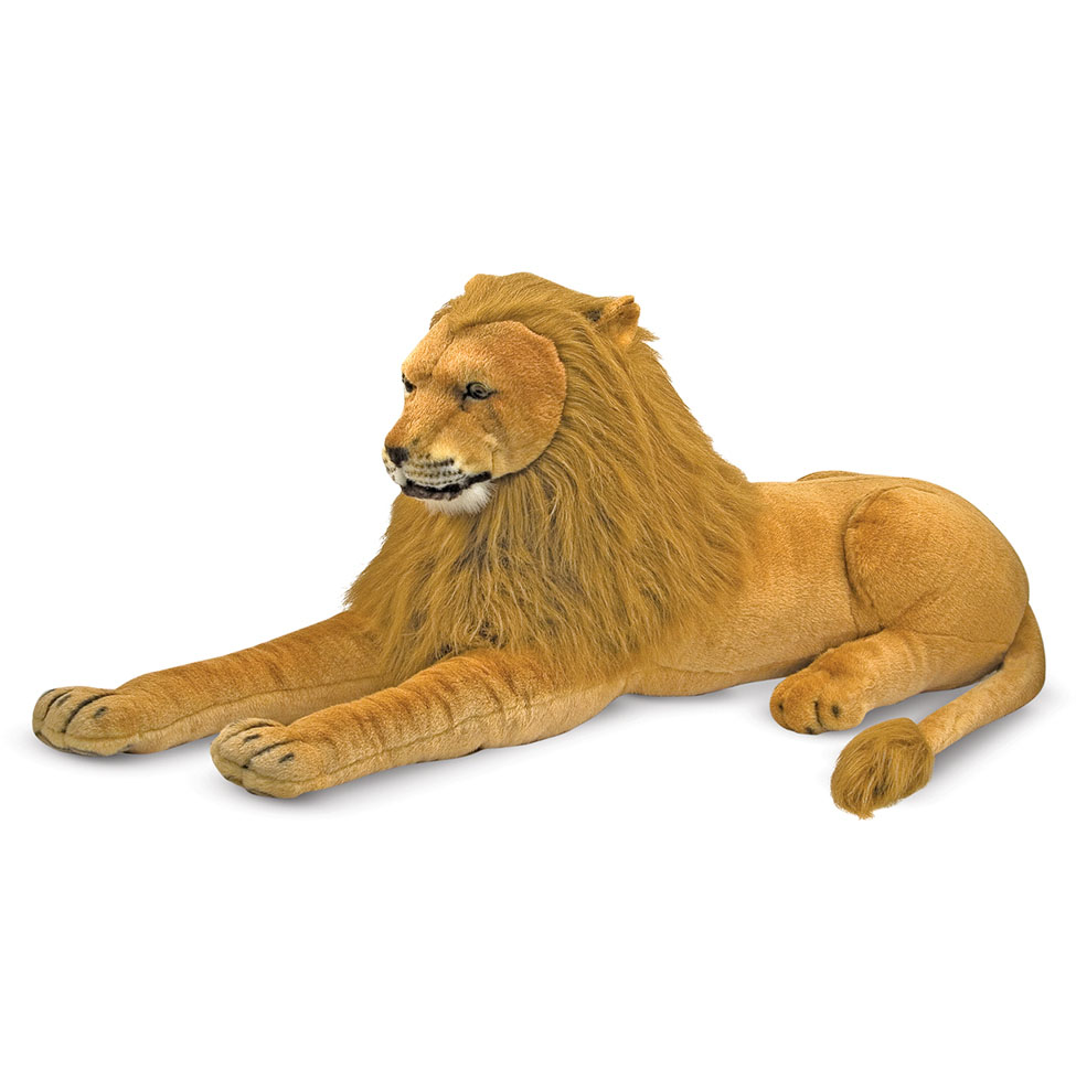 Peluche g ante Lion Melissa and Doug 12102 Grande peluche pour