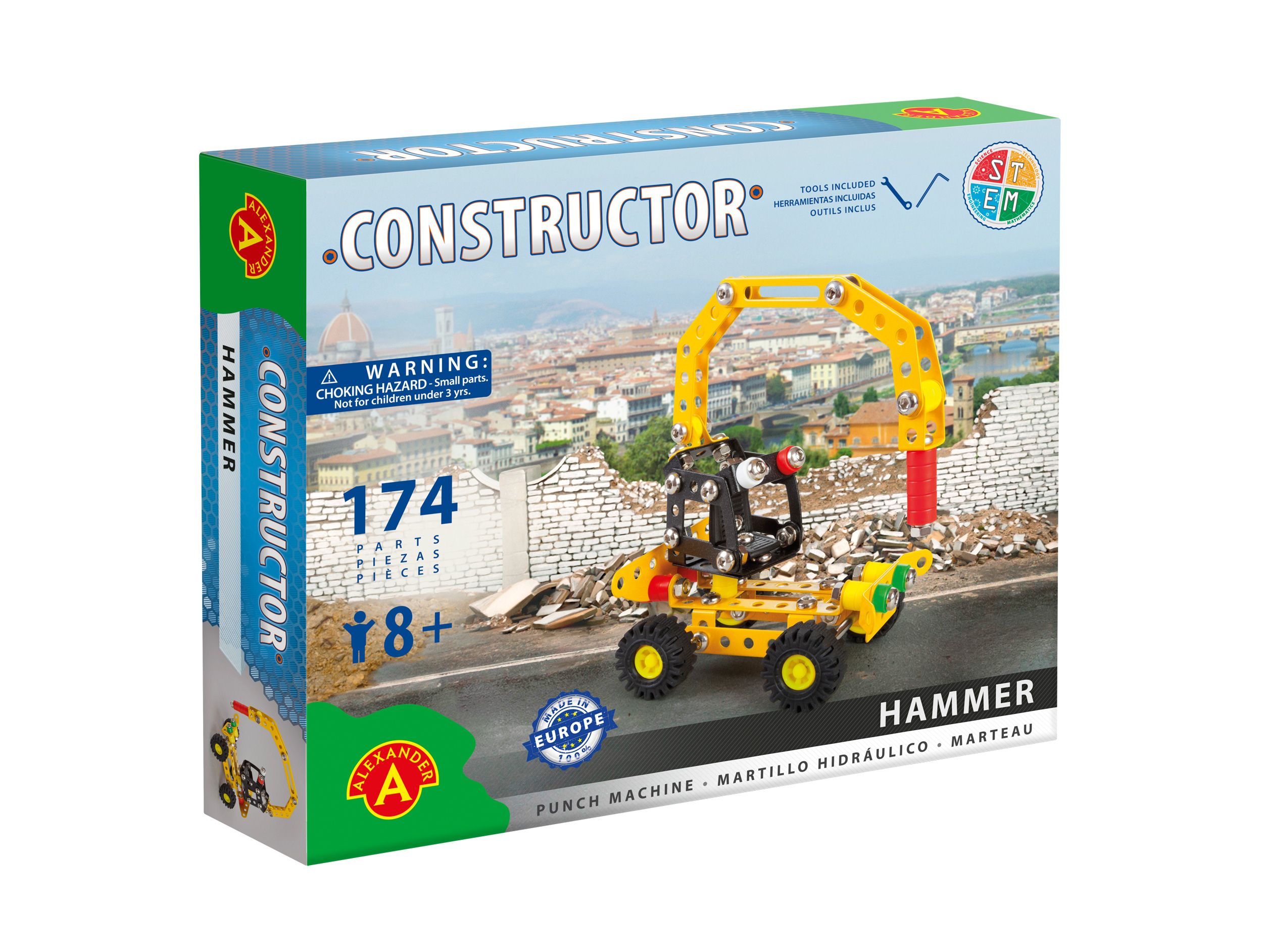 Constructor Hammer Marteau piqueur - Alexander Toys - Jeux de