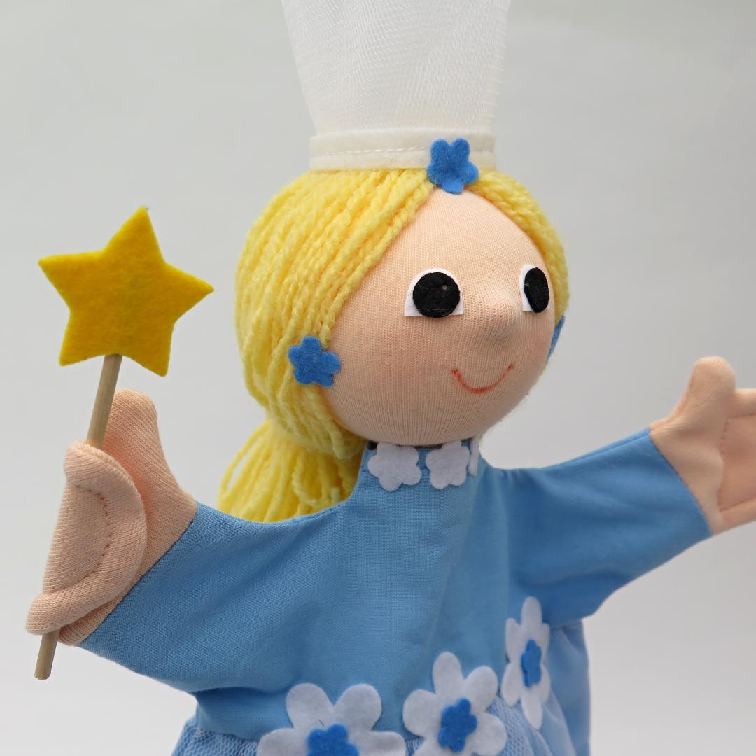 8 Marionnettes à Doigts En Peluche - Conte Des 3 Petits Cochons - Jeu éducatif Pour Enfants