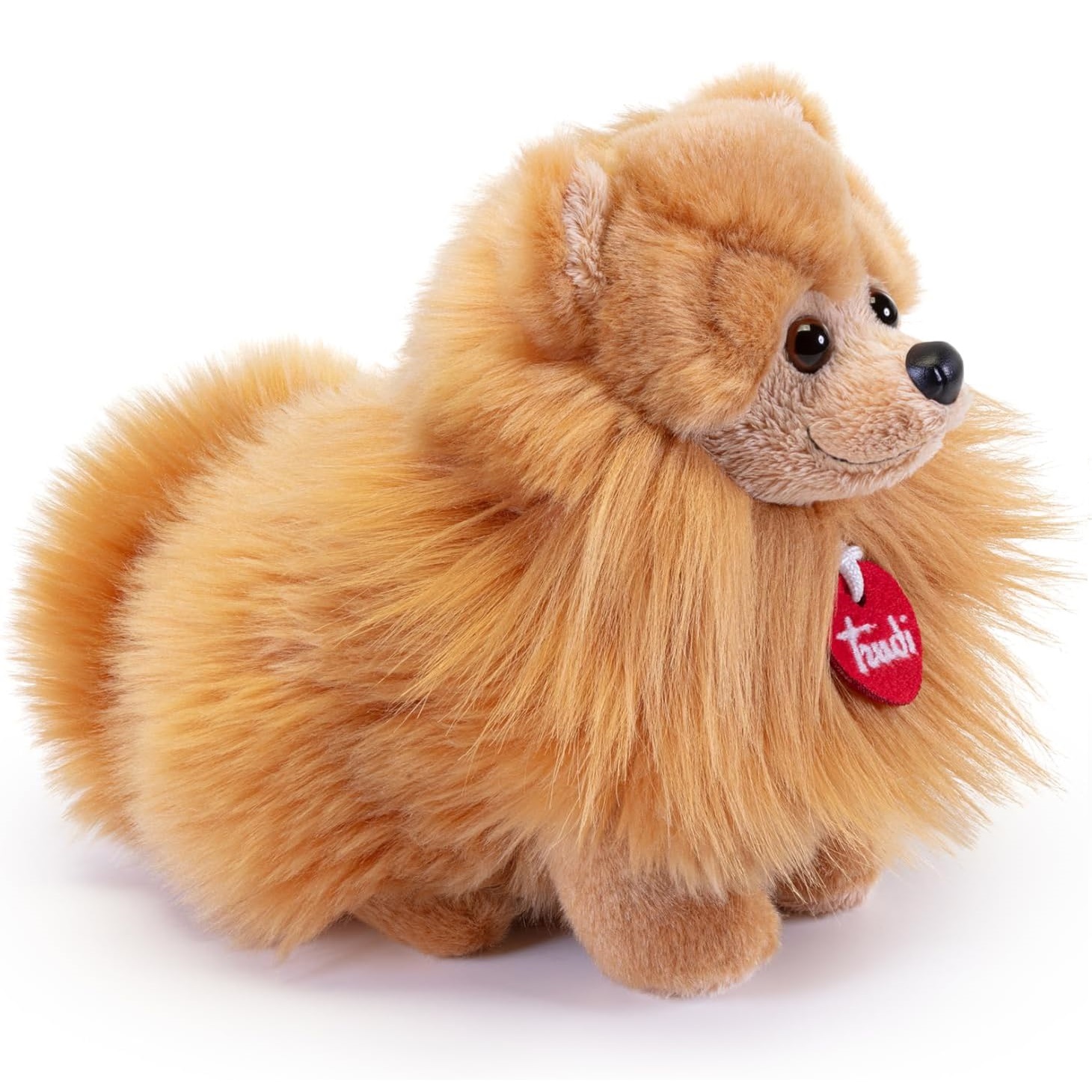 Peluche Chien Poméranien 22 cm Trudi Les jouets en bois