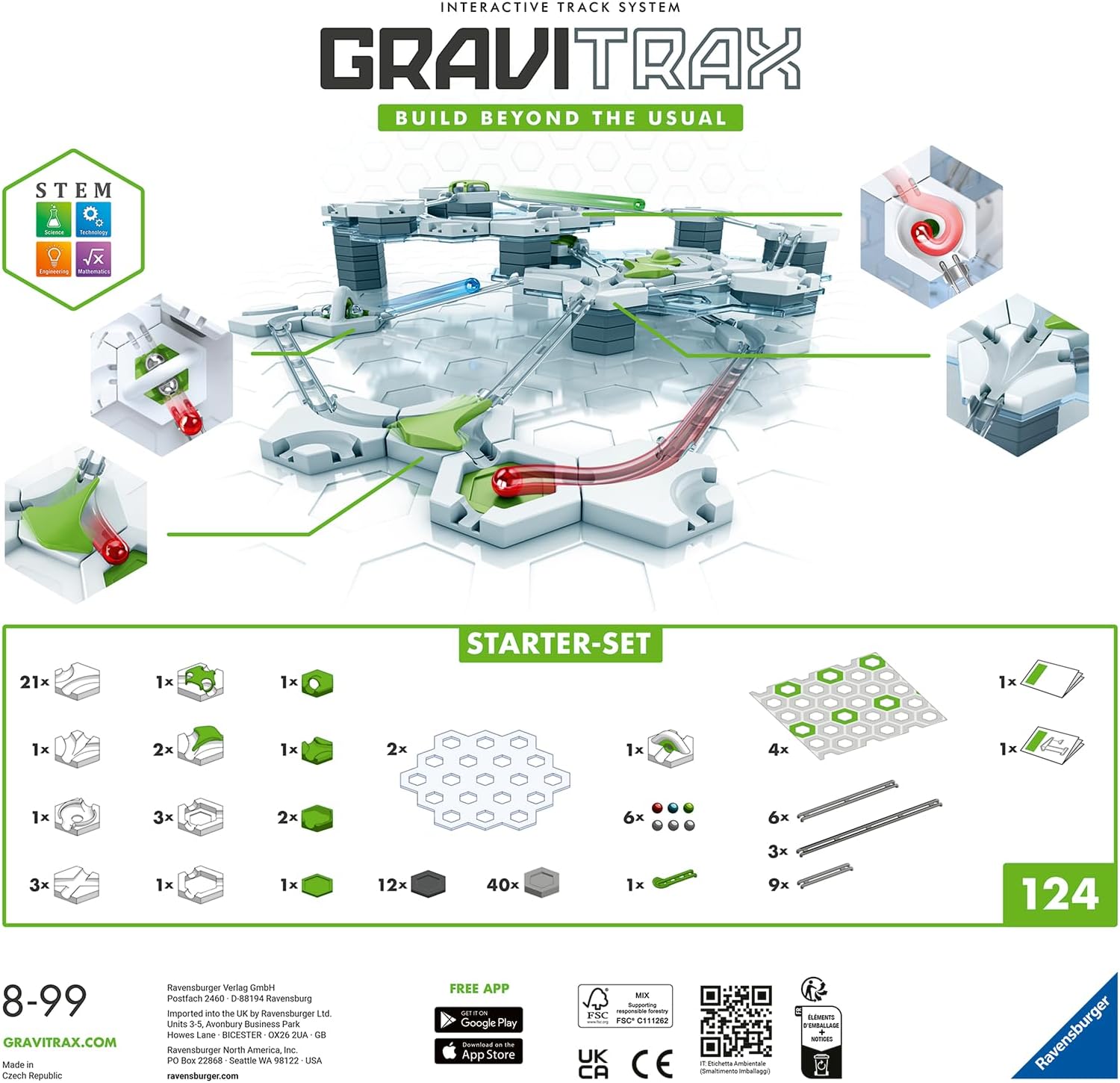 Ravensburger GraviTrax Power Élément Trigger 26202 - Circuit Billes Électronique STEM Enfants 8 Ans+