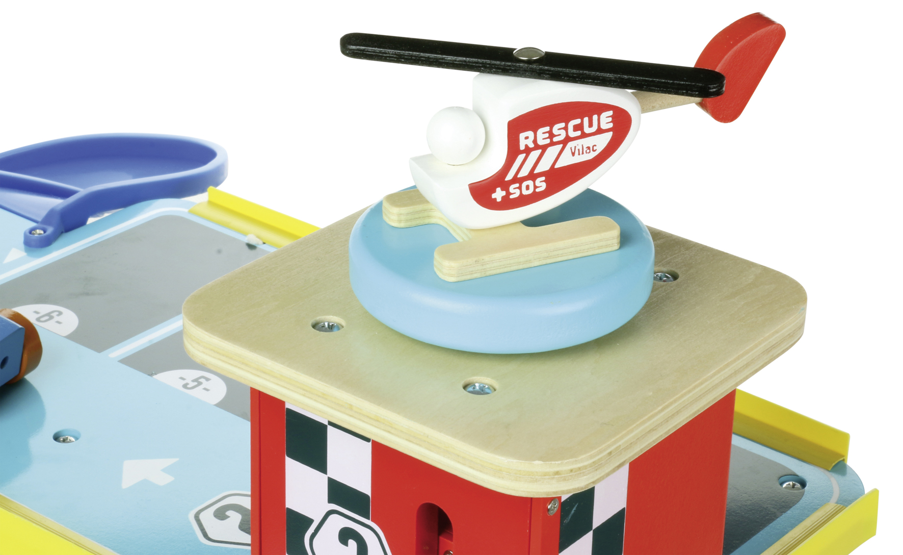 Garage Vintage En Bois Avec Voiture - Jouet D'éveil Vilac Pour Enfants Dès 3 Ans, Jeu Créatif Et Durable - 12