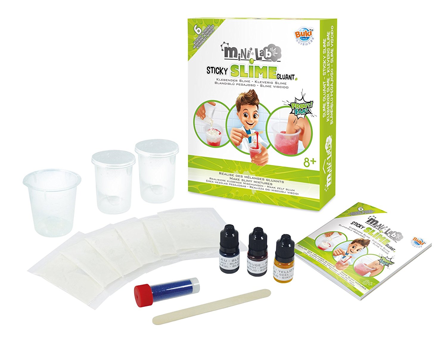 Set de joaca Buki - Mini Lab, Mingi saltarete