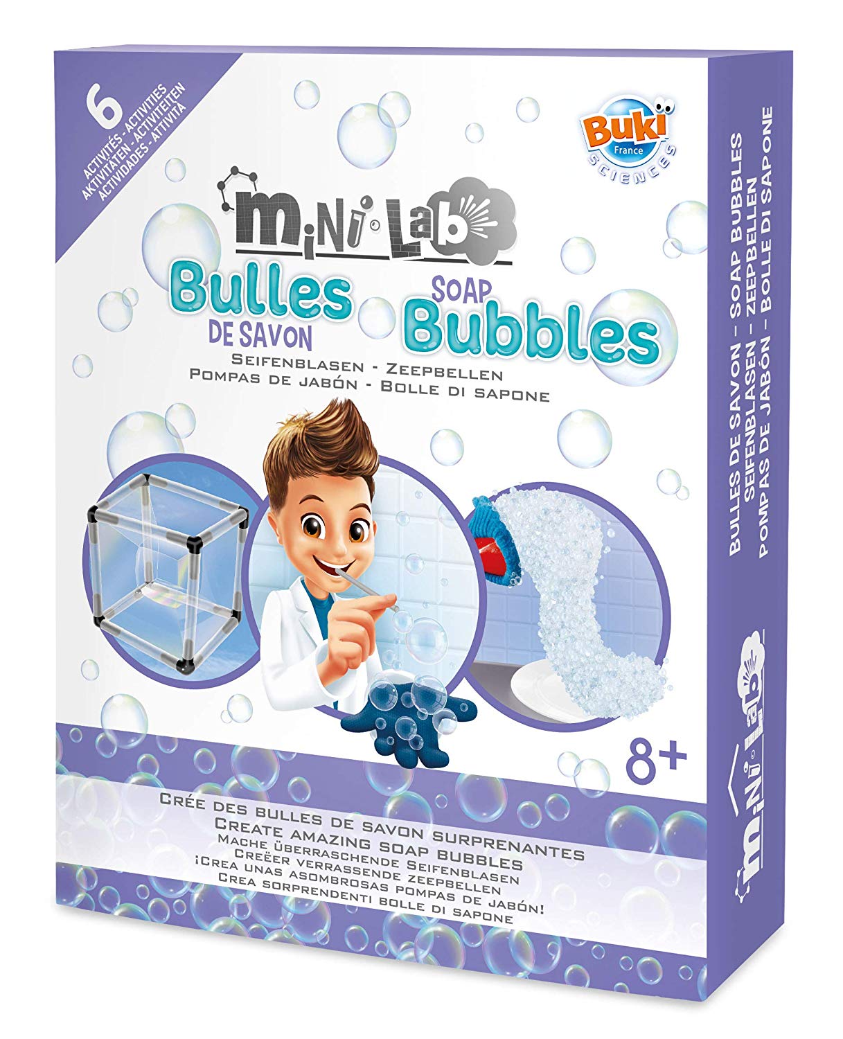 Mini Lab Bulles de savon - Buki France 3012 - Jeu éducatif 