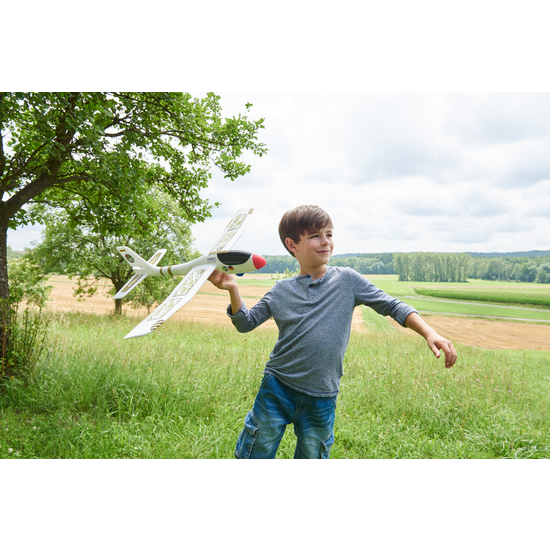 Avion Planeur En Polystyrène Pour Enfants - Jouet De Lancer Léger Et Résistant 99 Cm - Idéal Dès 3 Ans