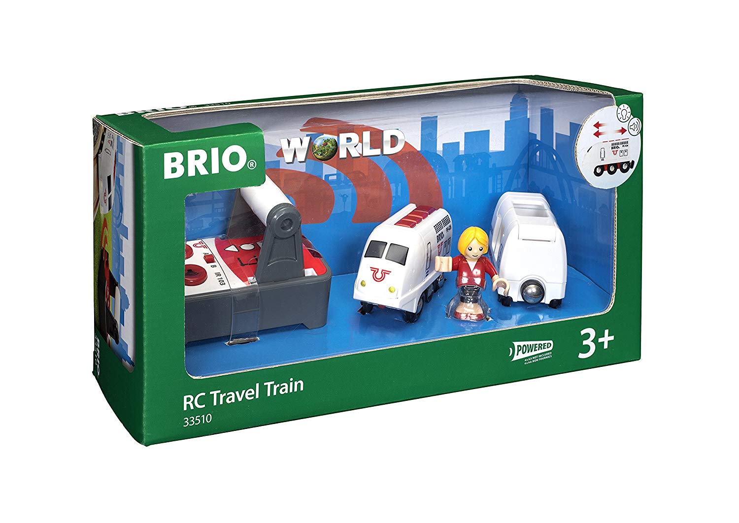 Brio World - 33510 - Train de Voyageur Radiocomm…