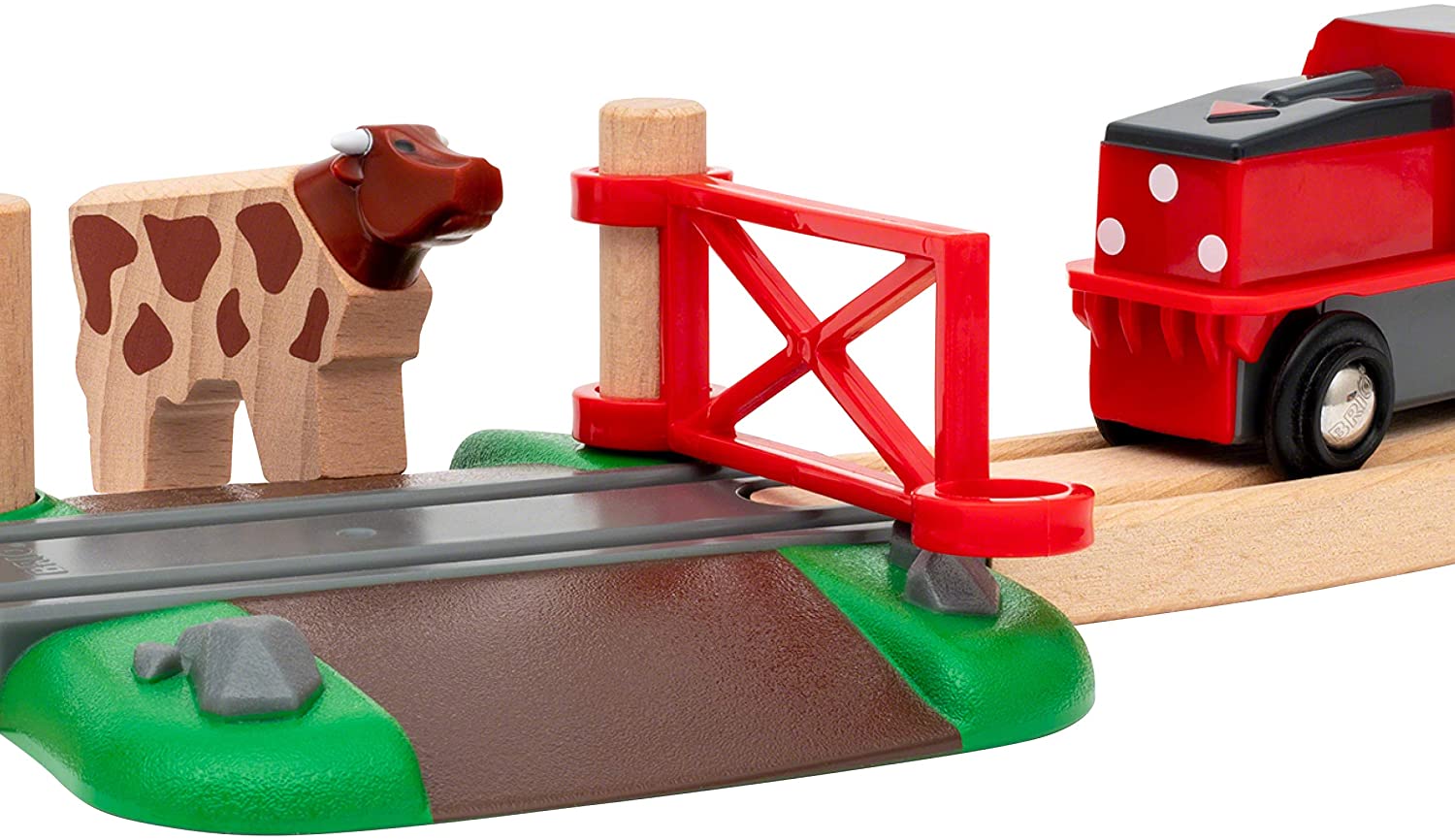 BRIO World Circuit Safari 33720 - Train en Bois 17 Pièces