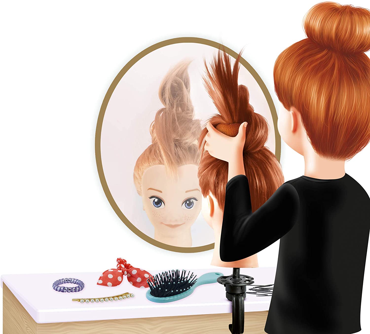 Professional Studio Hair V2 Buki - Tête à coiffer - Jouet enfant