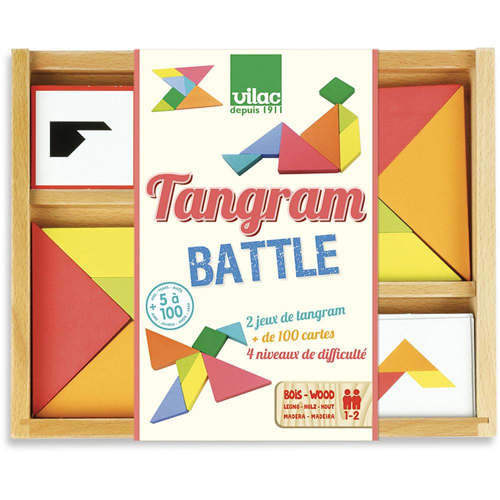 Tangram Montessori - Puzzle magnetique et casse tete enfant – L'Enfant Malin