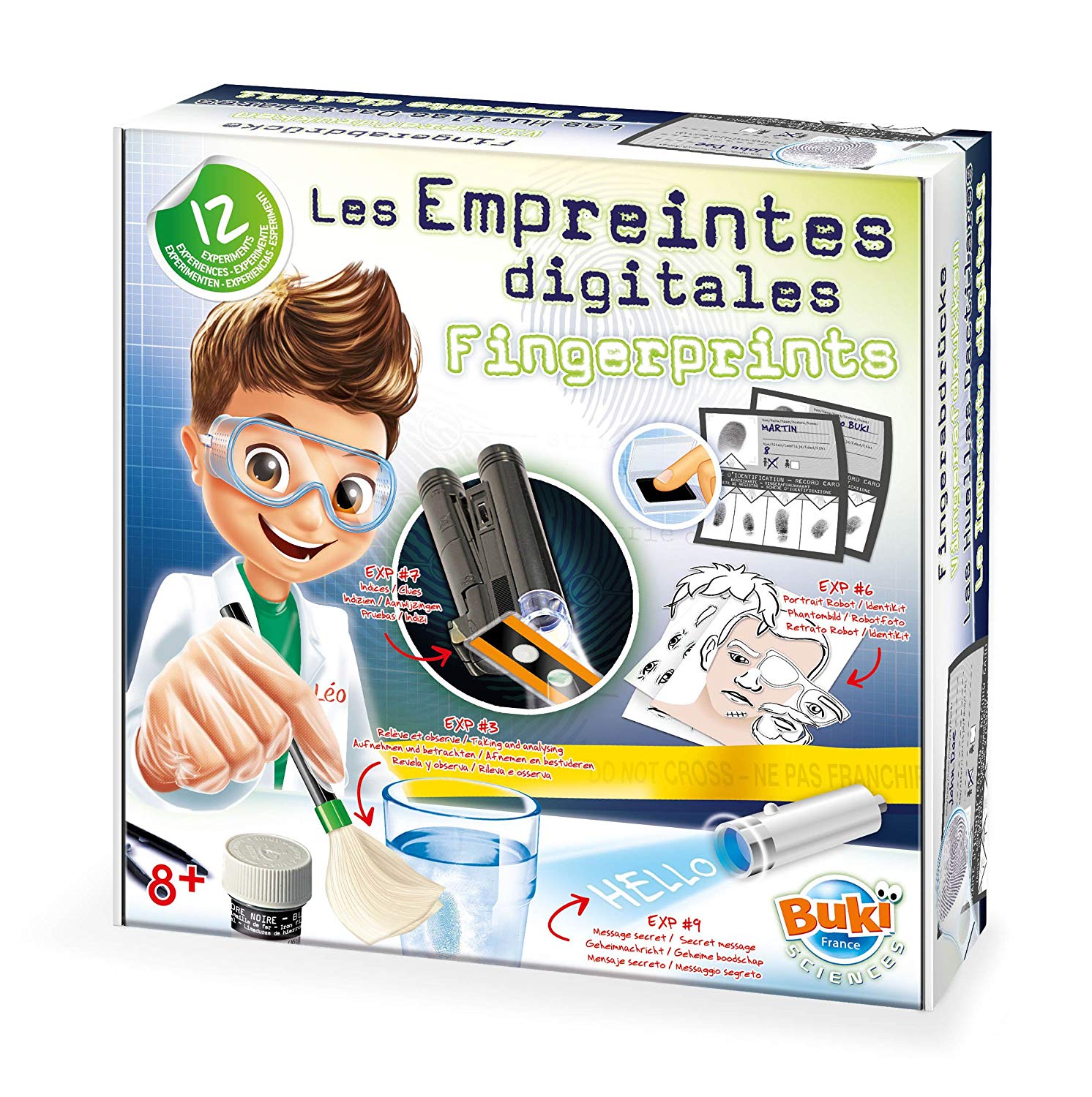 Les empreintes digitales - Buki France 7101 - Jeu éducatif scientifique  pour enfant