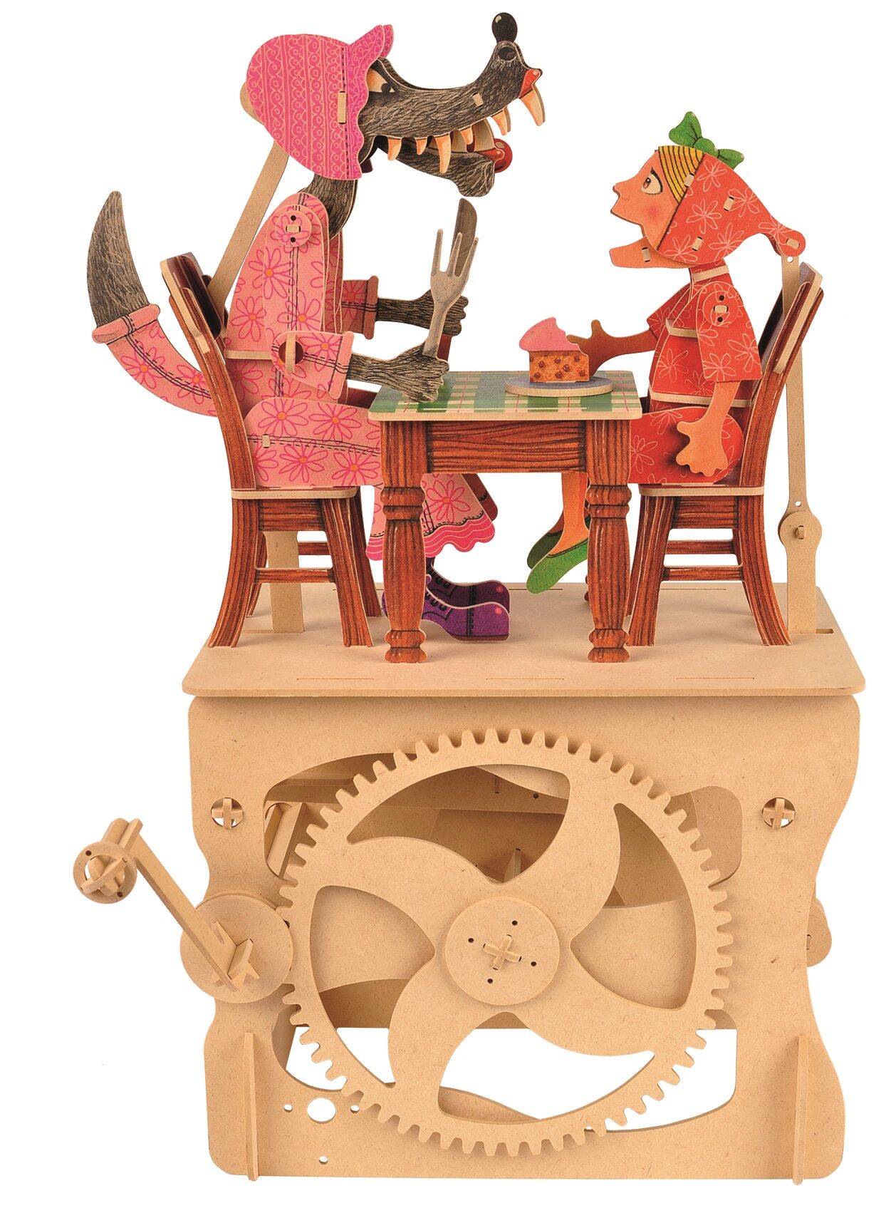 Vente Jouet en bois articulé : animal sauvage africain en bois articulé