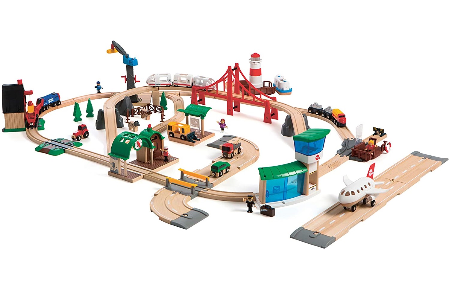Figurine pour enfant Brio World Grand Circuit Exploration - Coffret