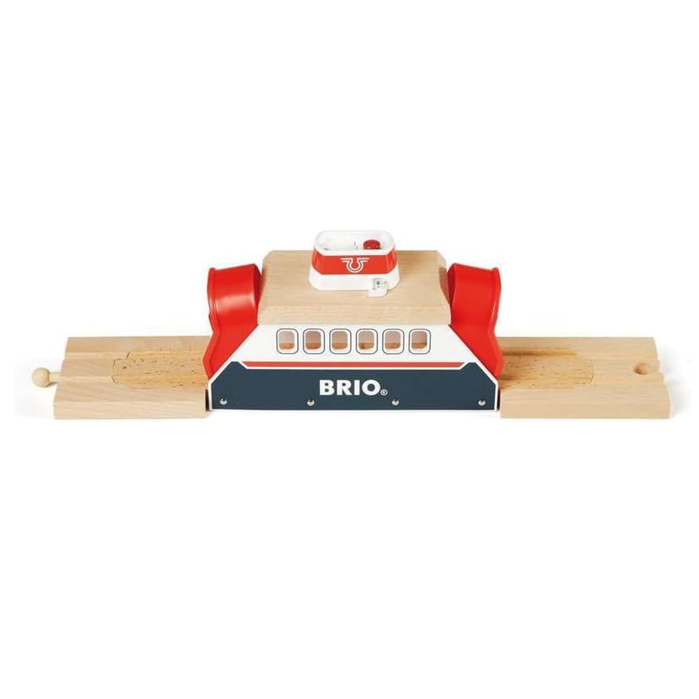 BRIO World 33569 Sound and Light Transfer Ship Accessory for Wooden Train Circuit Toy for Boys and Girls from 3 Years