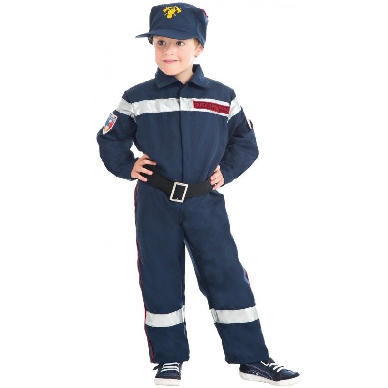 Déguisement pompier enfant 116 cm - Chaks - Costume enfant