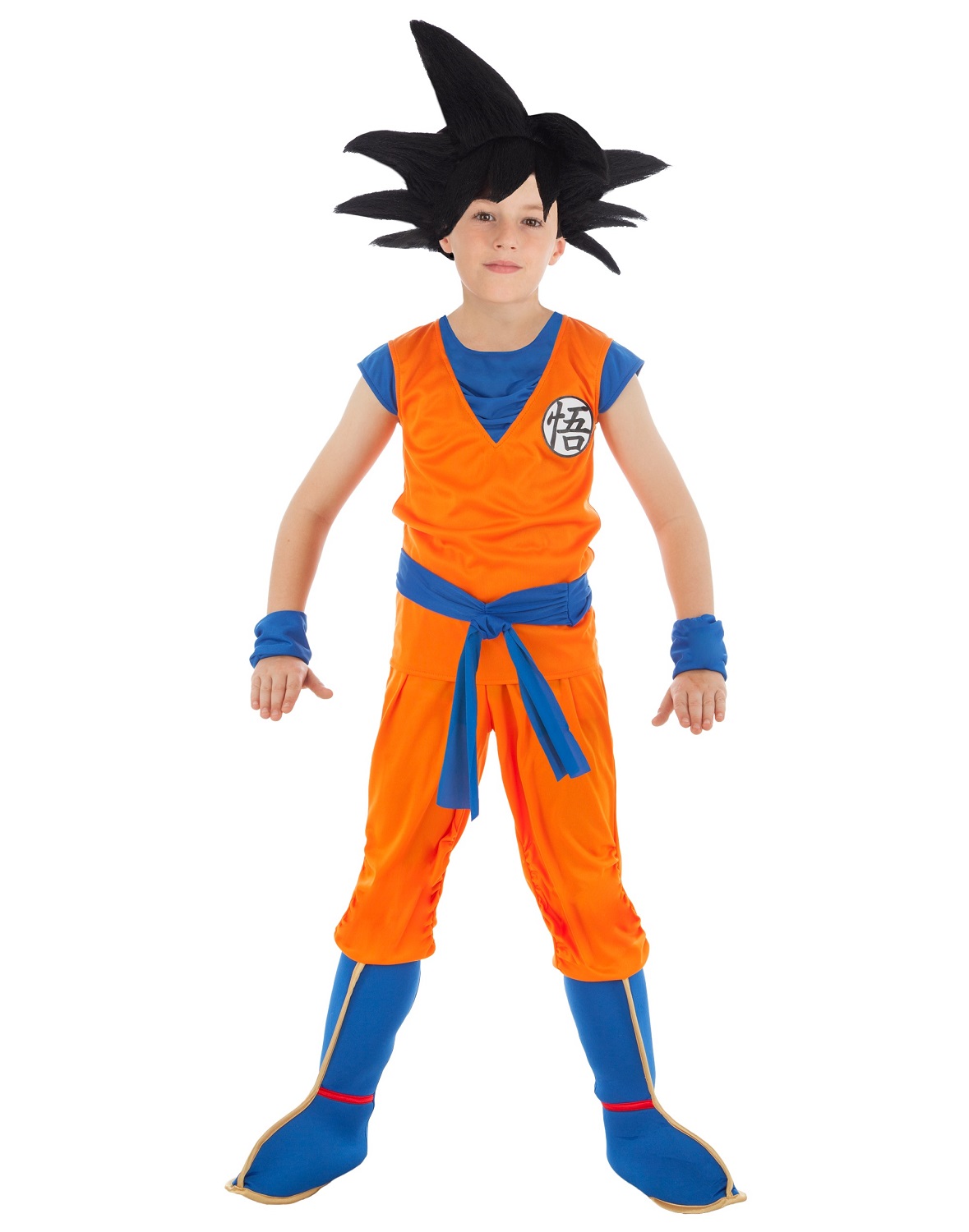 Déguisement Goku Saiyan Dragon Ball Z 128 cm - Chaks - Costume enfant
