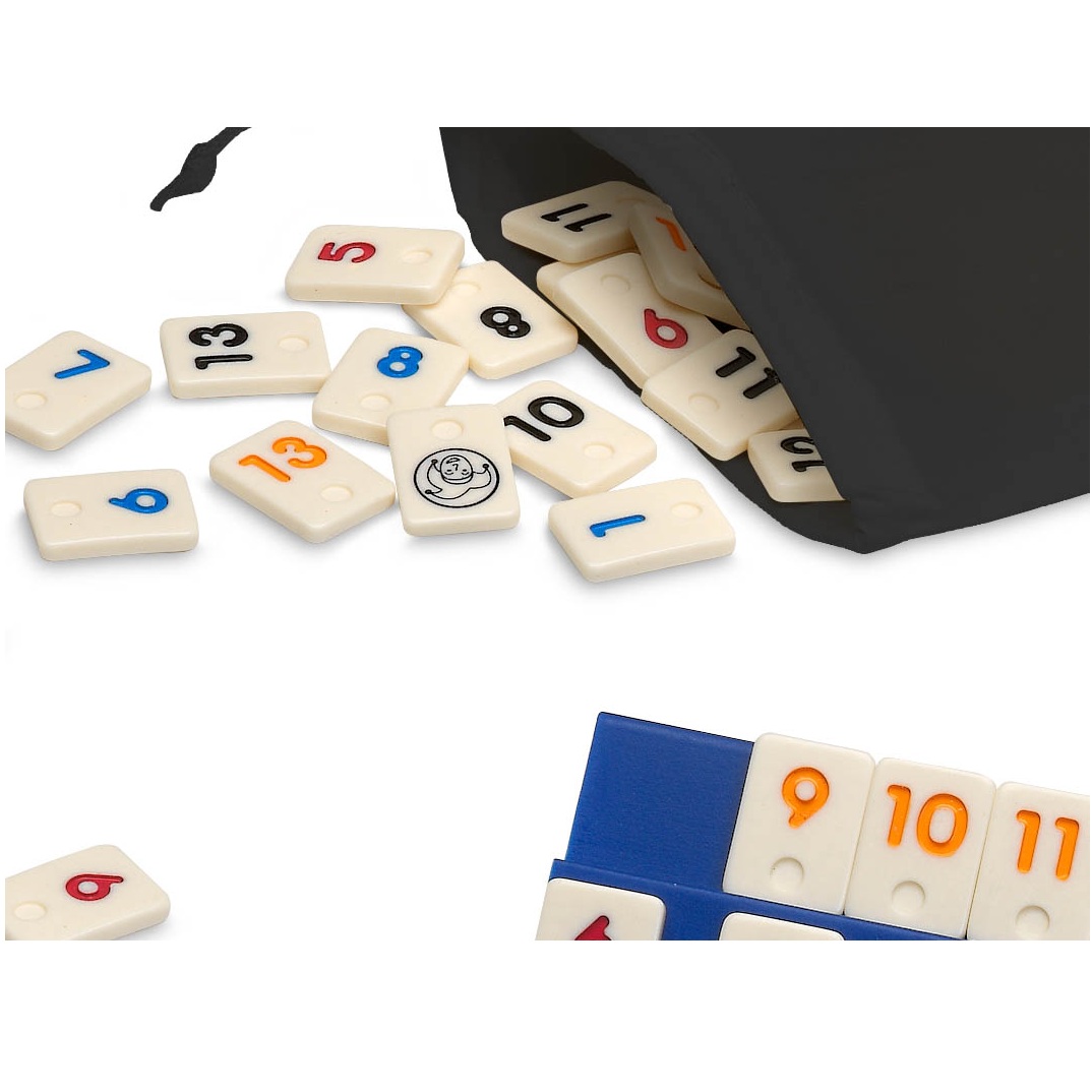 Jeu De Société Cayro Rummi – Classique En Boîte Métal – 106 Pièces, 4 Supports, 2 à 4 Joueurs, Dès 8 Ans