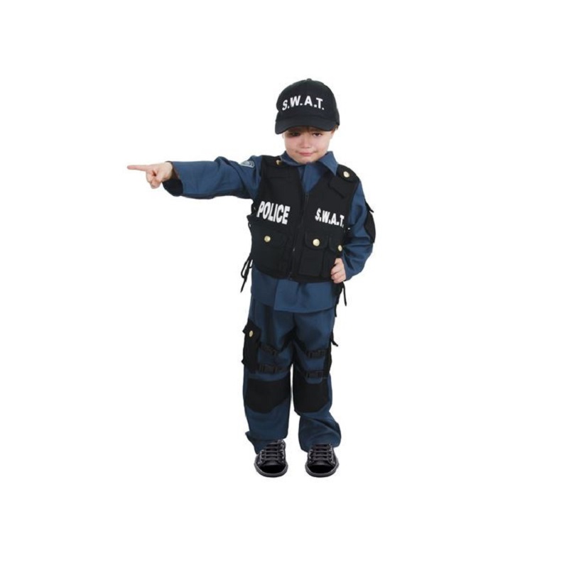 Acheter en ligne Déguisement de policier à découper enfant