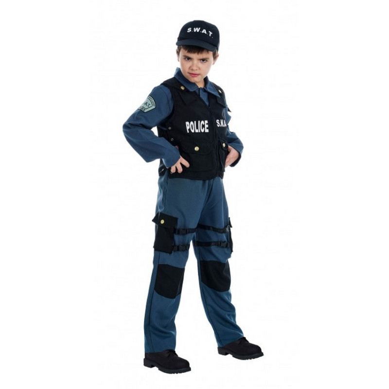 Déguisement policier enfant 128 cm - Chaks - Costume enfant