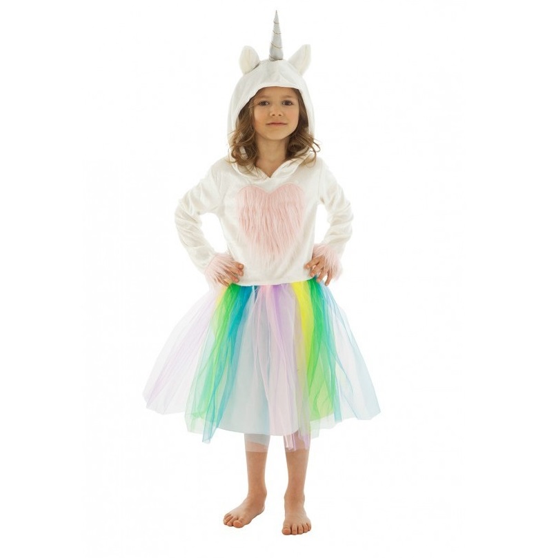 Déguisement robe licorne enfant 128 cm - Chaks - Costume enfant