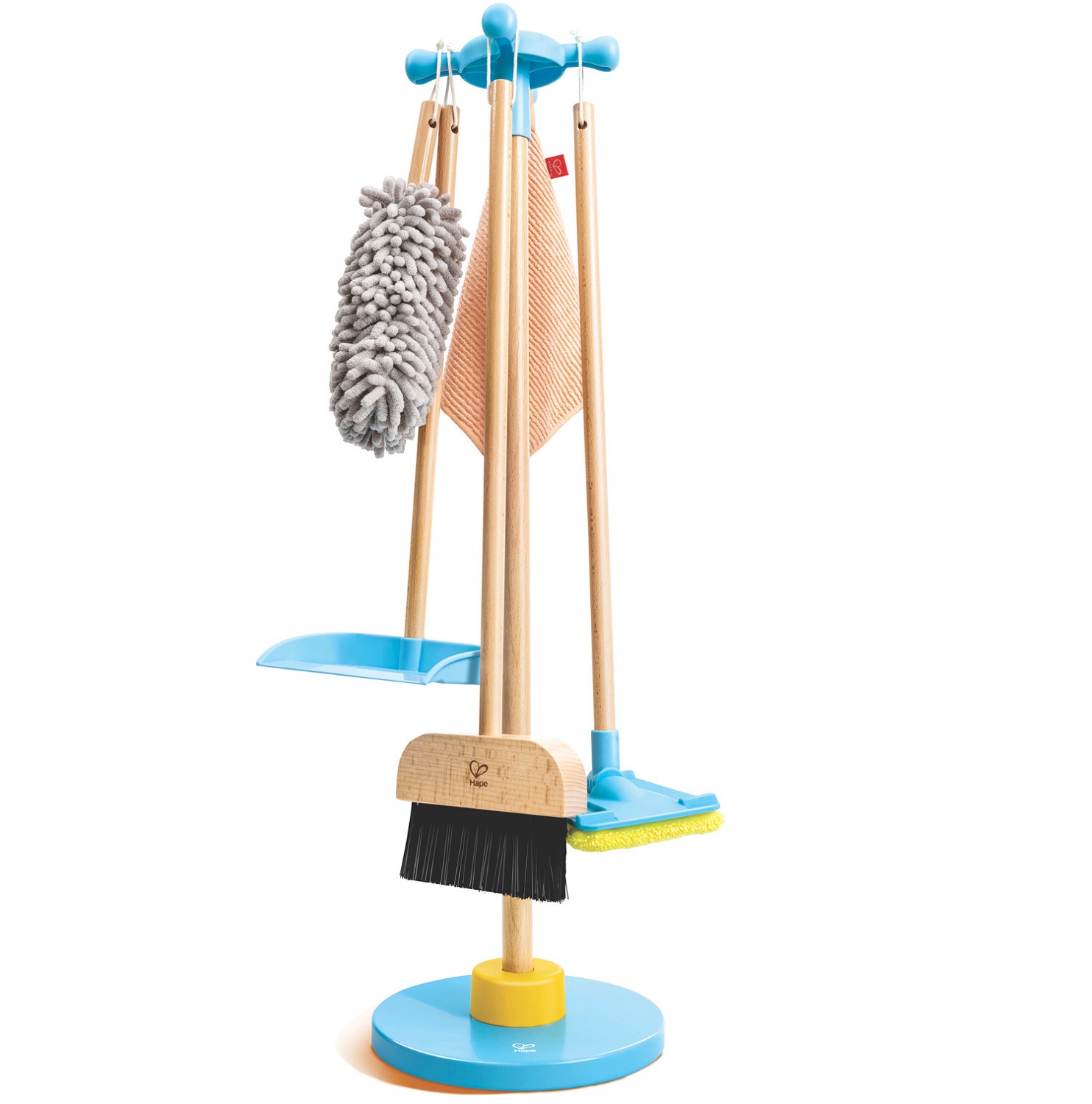 Wedhapy – Set De 9 Outils De Ménage Miniatures Pour Maison De Poupée – Balai, Pelle, Seau, Brosse – Accessoires Déco