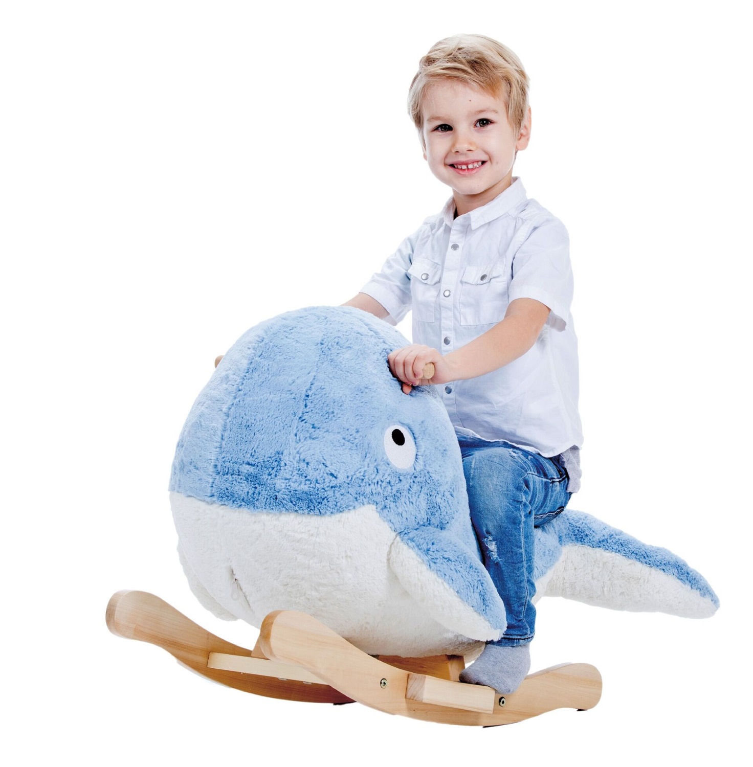 Plans de cheval à bascule pour enfants Baleines - France
