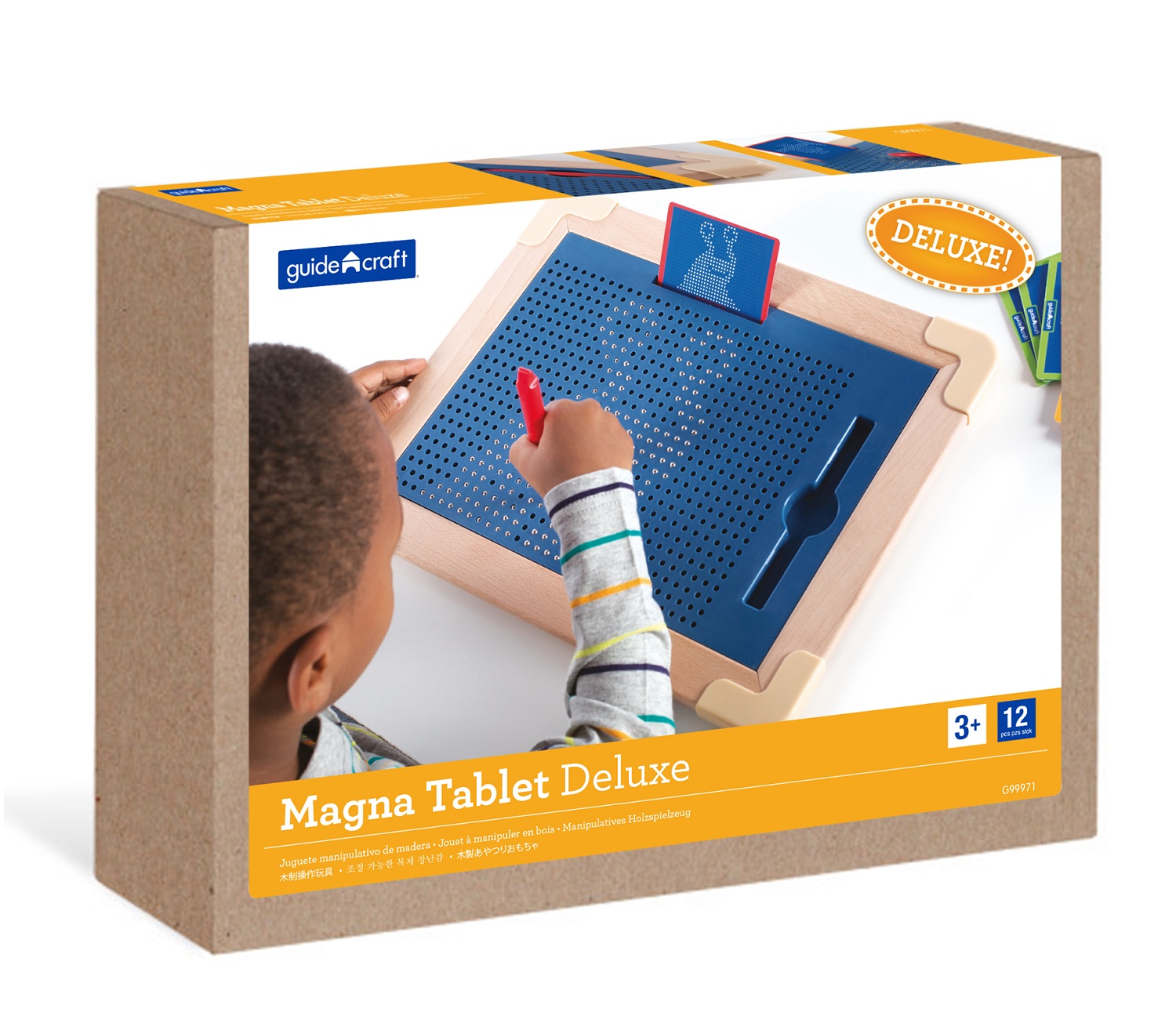 Lot De 2 Stylos Magnétiques Jaunes Pour Planche à Dessin – Intensité Variable, Réutilisables, Pour Enfants