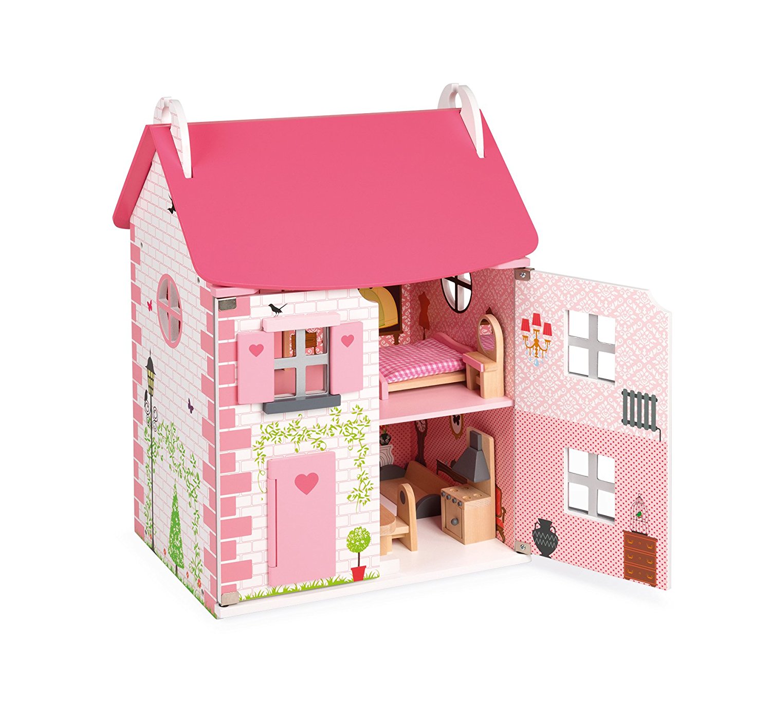 Melody Jane Maison de Poupées Gris en Bois Enfant Bureau Style Ancien École Meubles 1:12 Échelle Melody Jane Maison de Poupées Gris en Bois Enfant Bureau Style Ancien École Meubles 1:12 Échelle