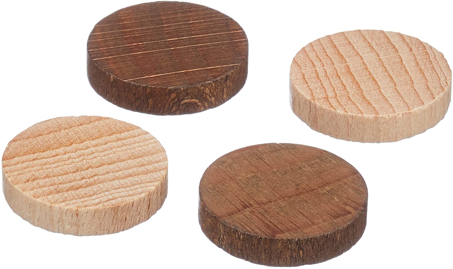 20 pions de dames en bois, 32 x 8 mm, couleur brun 20 pions de dames en bois, 32 x 8 mm, couleur brun