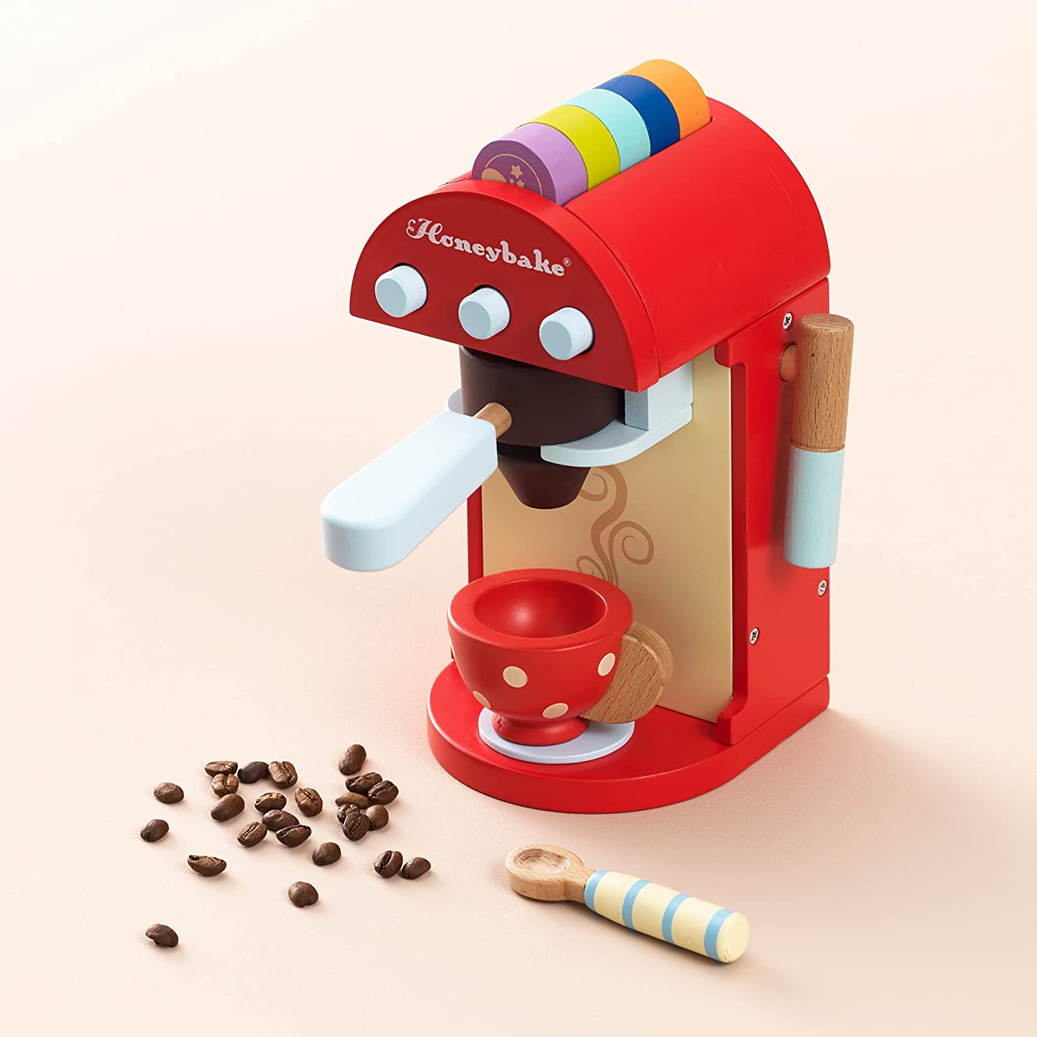 Machine à café jouet en bois Coffee Maker Molto