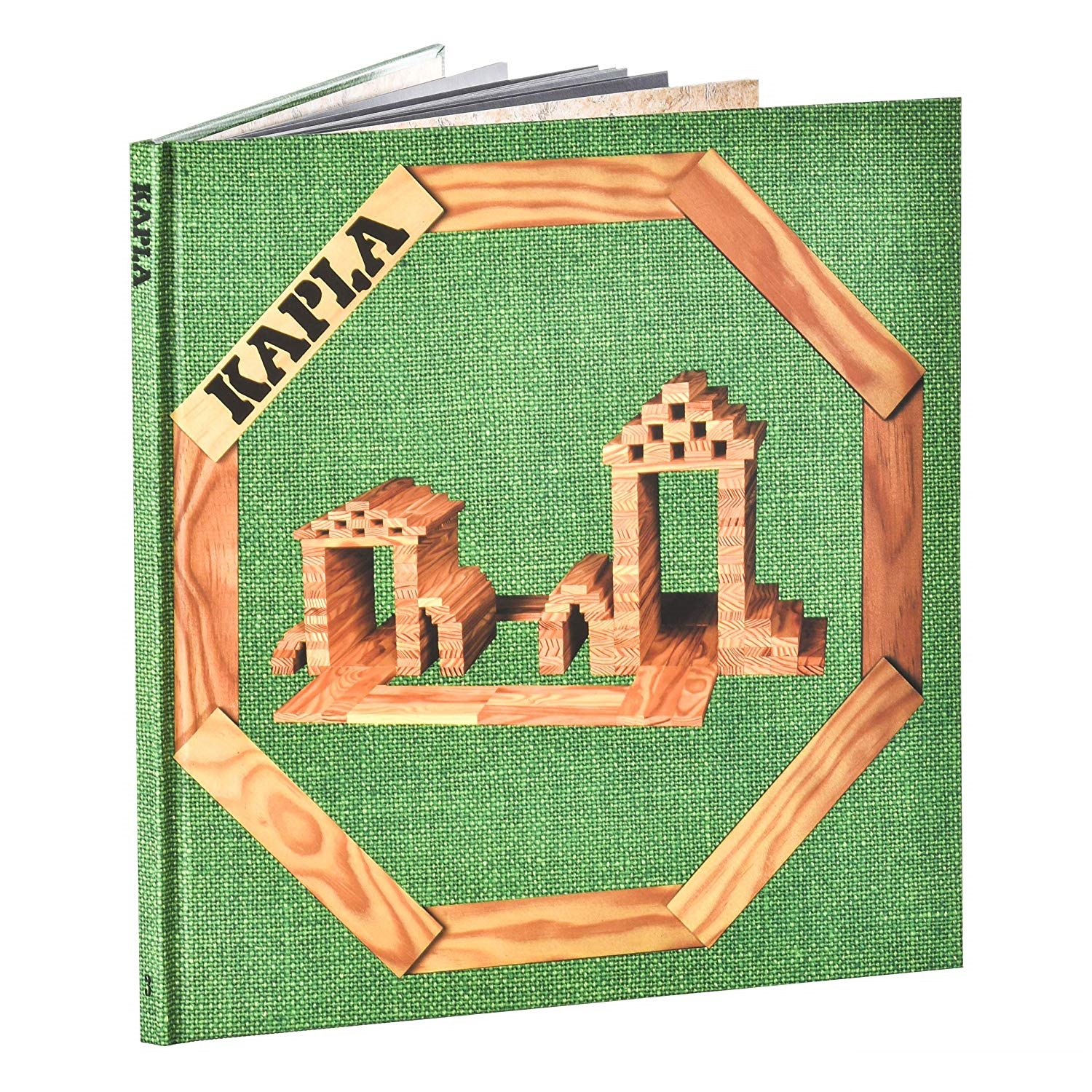 Boîte De Kaplas Complète + Livre L'Art Kapla Volume 1 - Très Bon état