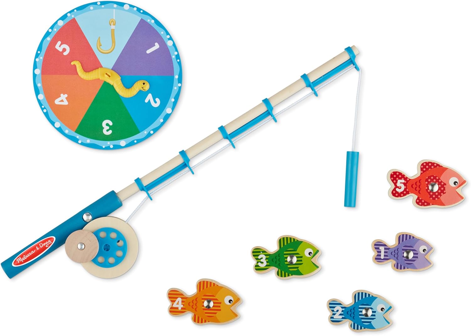 Jeu de pêche magnétique - Requins 26 pièces - 4 cannes - 2–6 ans - Boîte de rangement - Sport