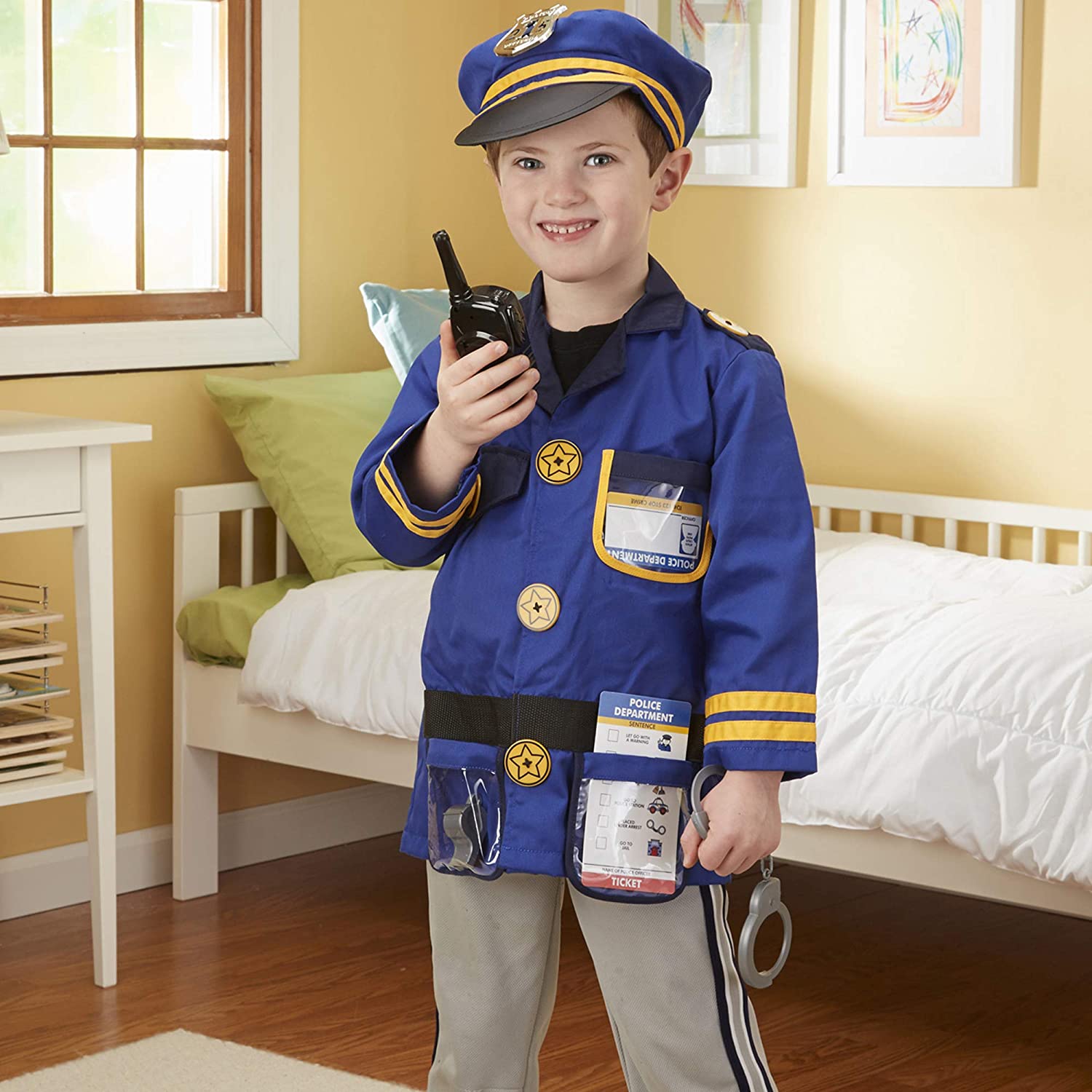 Deguisement d agent de police pour enfant Melissa and Doug 14835