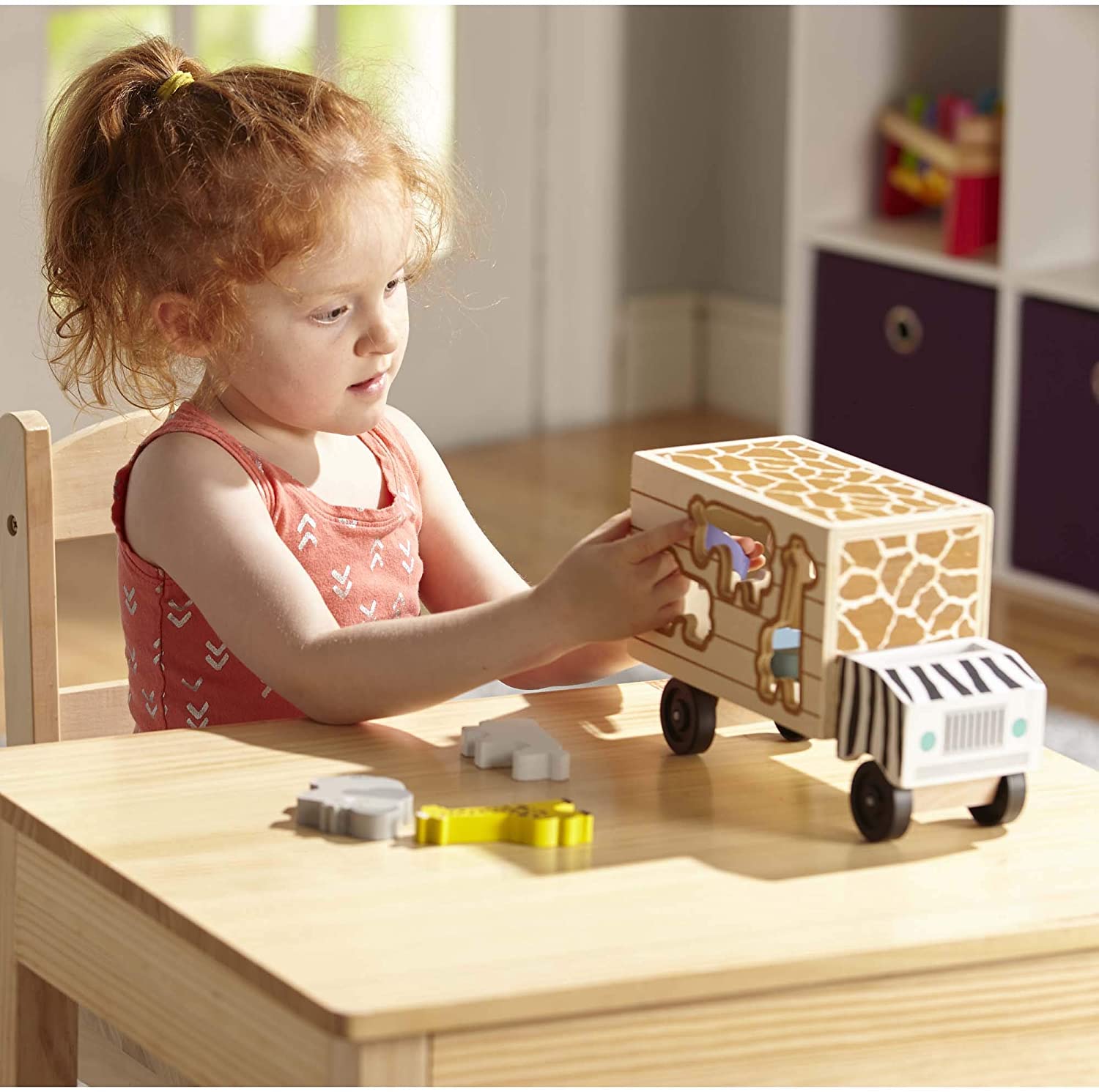 Melissa and doug safari animal rescue truck clearance