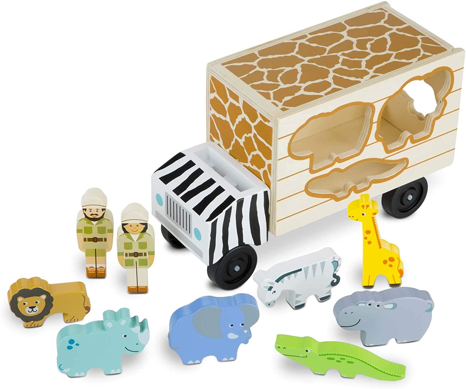 Melissa & doug safari animal rescue truck clearance