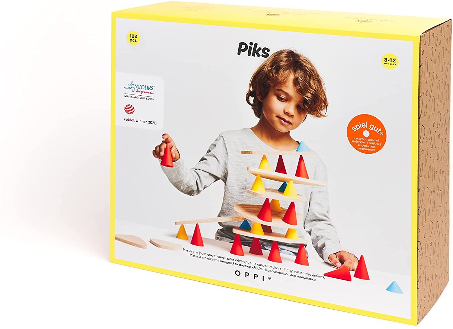 OPPI - Stix - Jeu Éducatif En Bois Et Silicone - Avec Livret DInstr 108 Pieces 50 Cartes A Telecharger 2 12 Ans Amz B0cjylb9yq