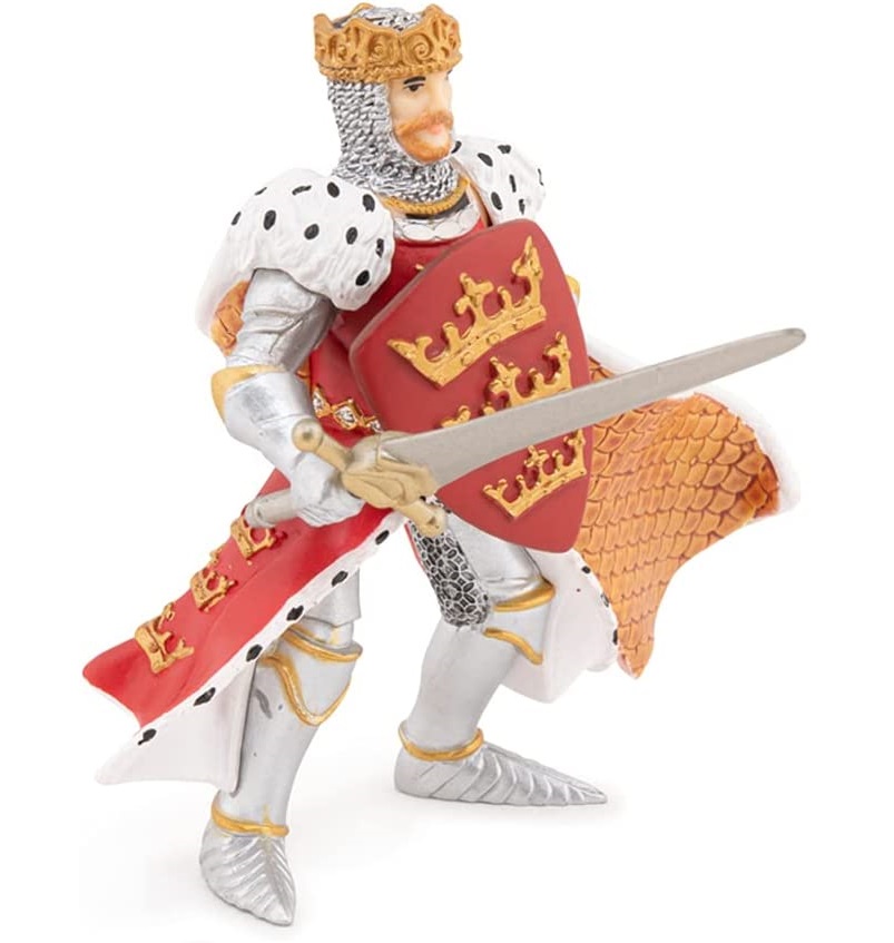 Roi Arthur, figurine chevalier PAPO 39818
