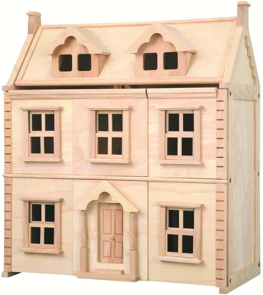 Miniature faite main, 6 panneaux, 2 panneaux, porte intérieure de maison de poupée en bois, décoration pouvant être peinte - France
