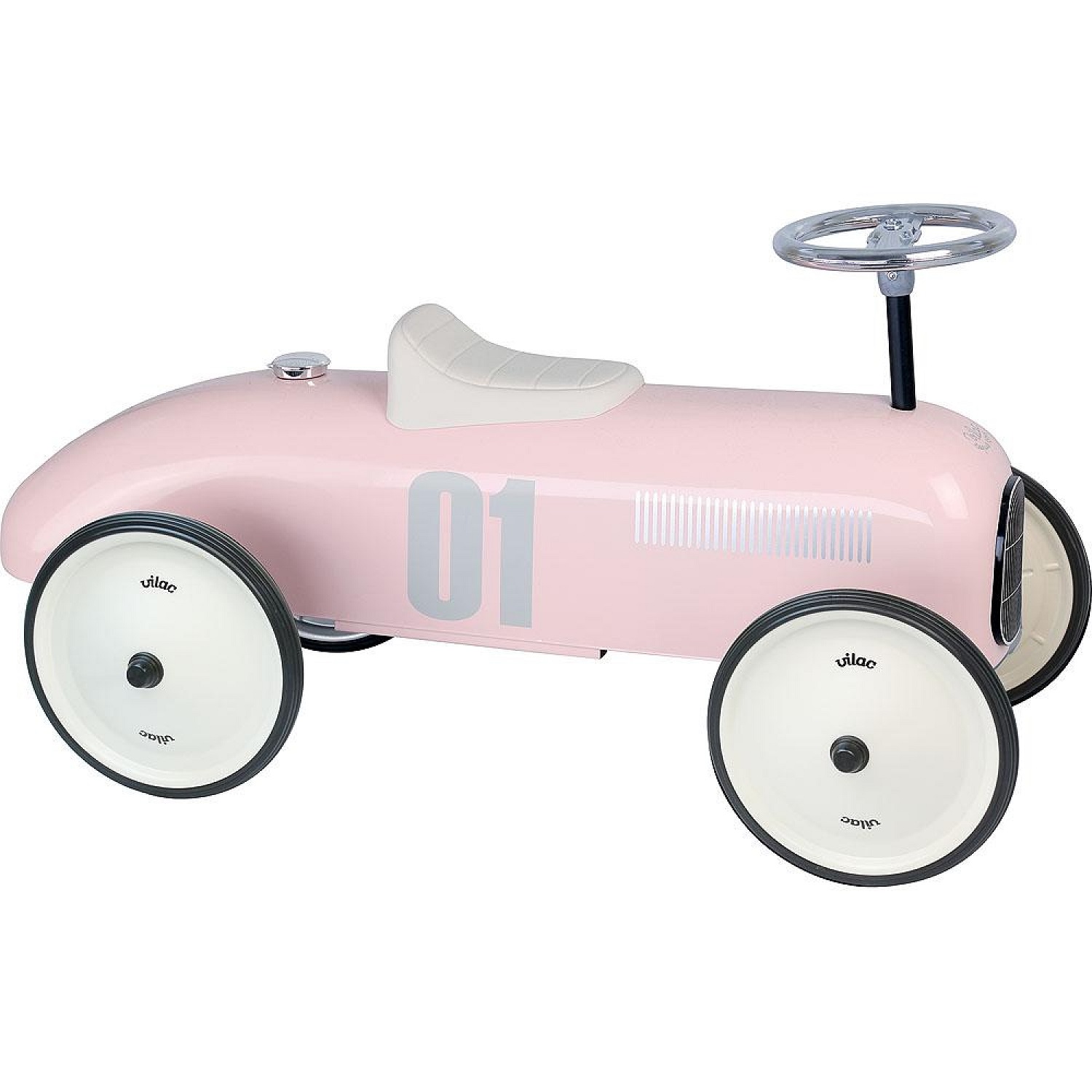 Jouet voiture bébé vintage en bois - Chou Du Volant