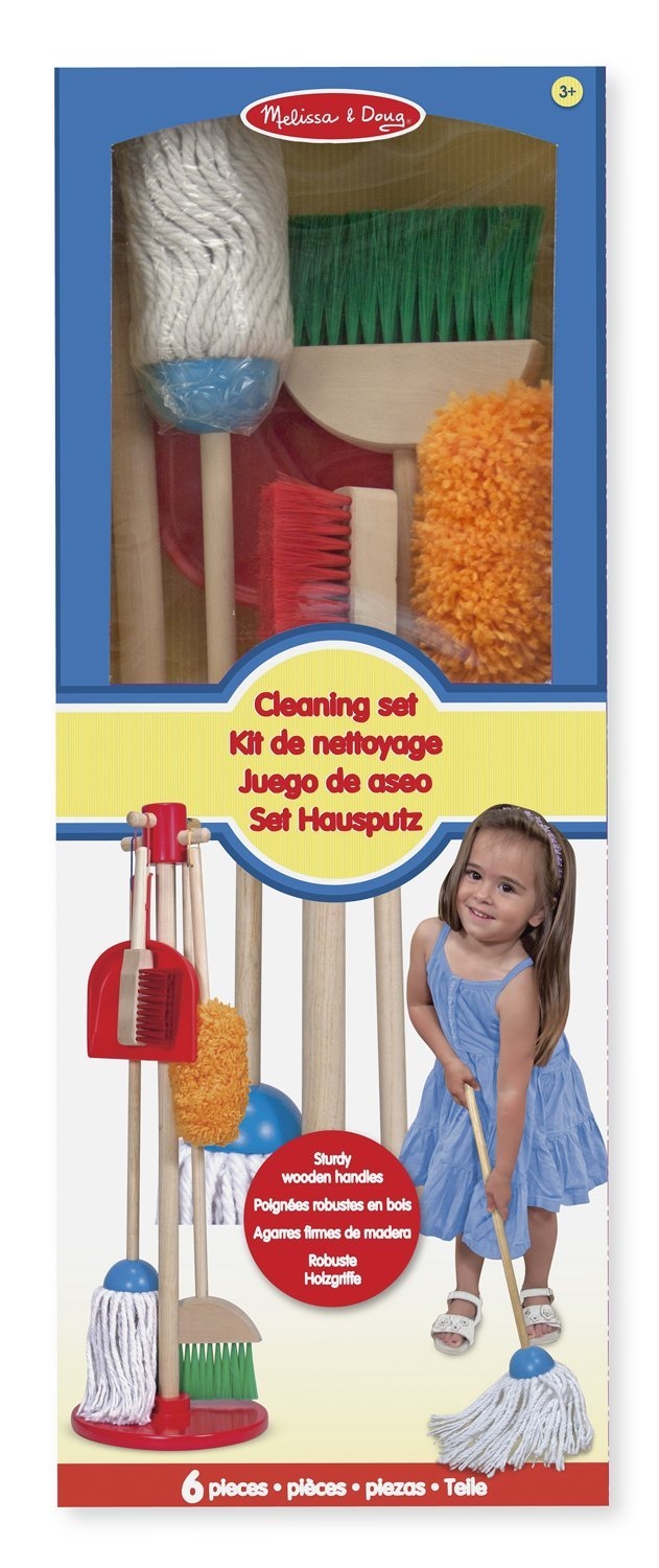 Joray – ensemble de nettoyage de Jouets en bois Kinder , Montessori,  tout-petit