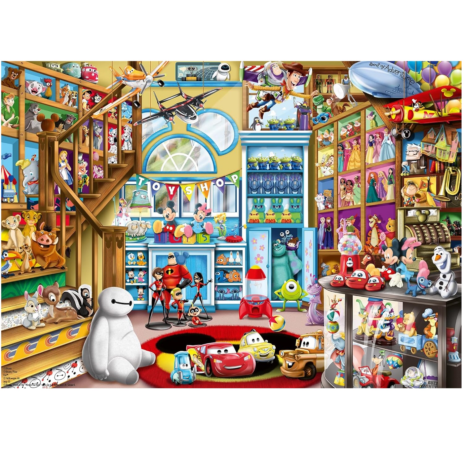 Magasin de jouets en ruine 1000 pièces - L'Entre-Jeux