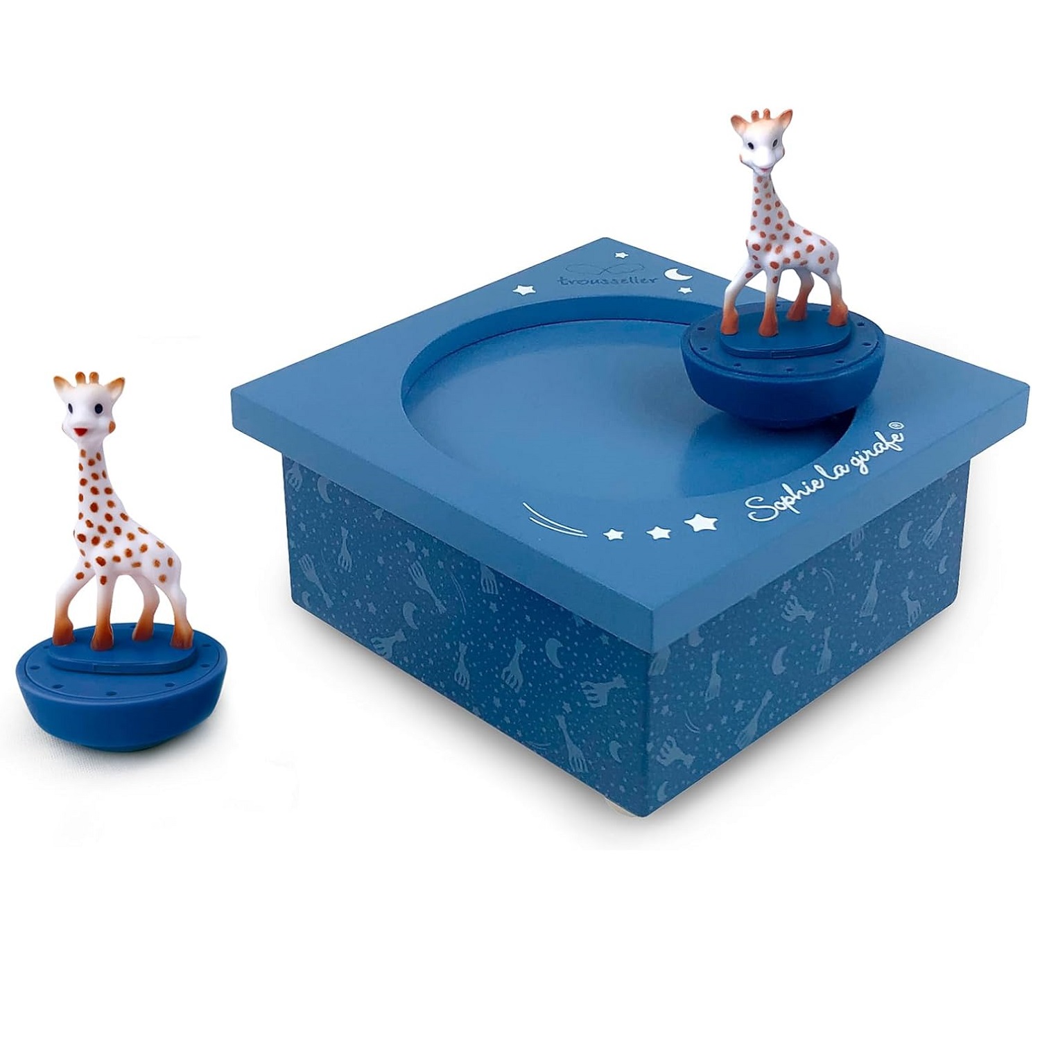 Boîte à Bijoux Trio Girafes Avec Cristaux - Peut Servir De Boîte à Pilules - Neuf Avec Défauts