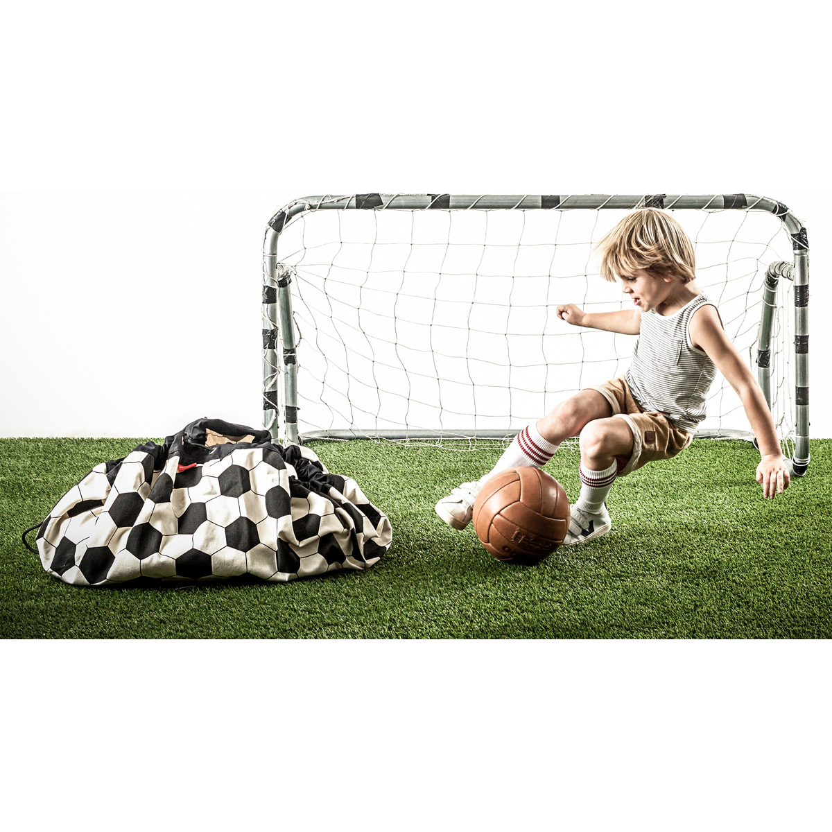 Sac De Transport De Ballon De Football, Sac De Sport Avec Filet Pour Basket Ball Sac De Ballon De Football A Cordon~p124878160