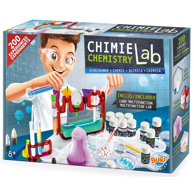 Chimie Chemistry 75 expériences - Buki france