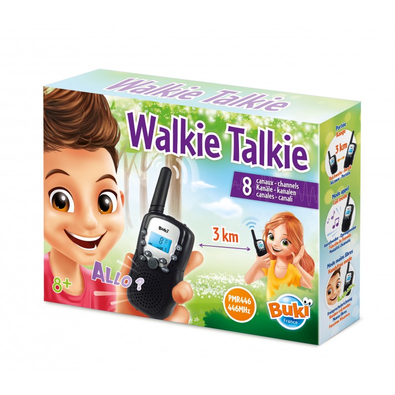 talkie walkie enfant 8 Canaux pour Camping, Jardin, Randonnée, Jeux  d'intérieur rose au meilleur prix
