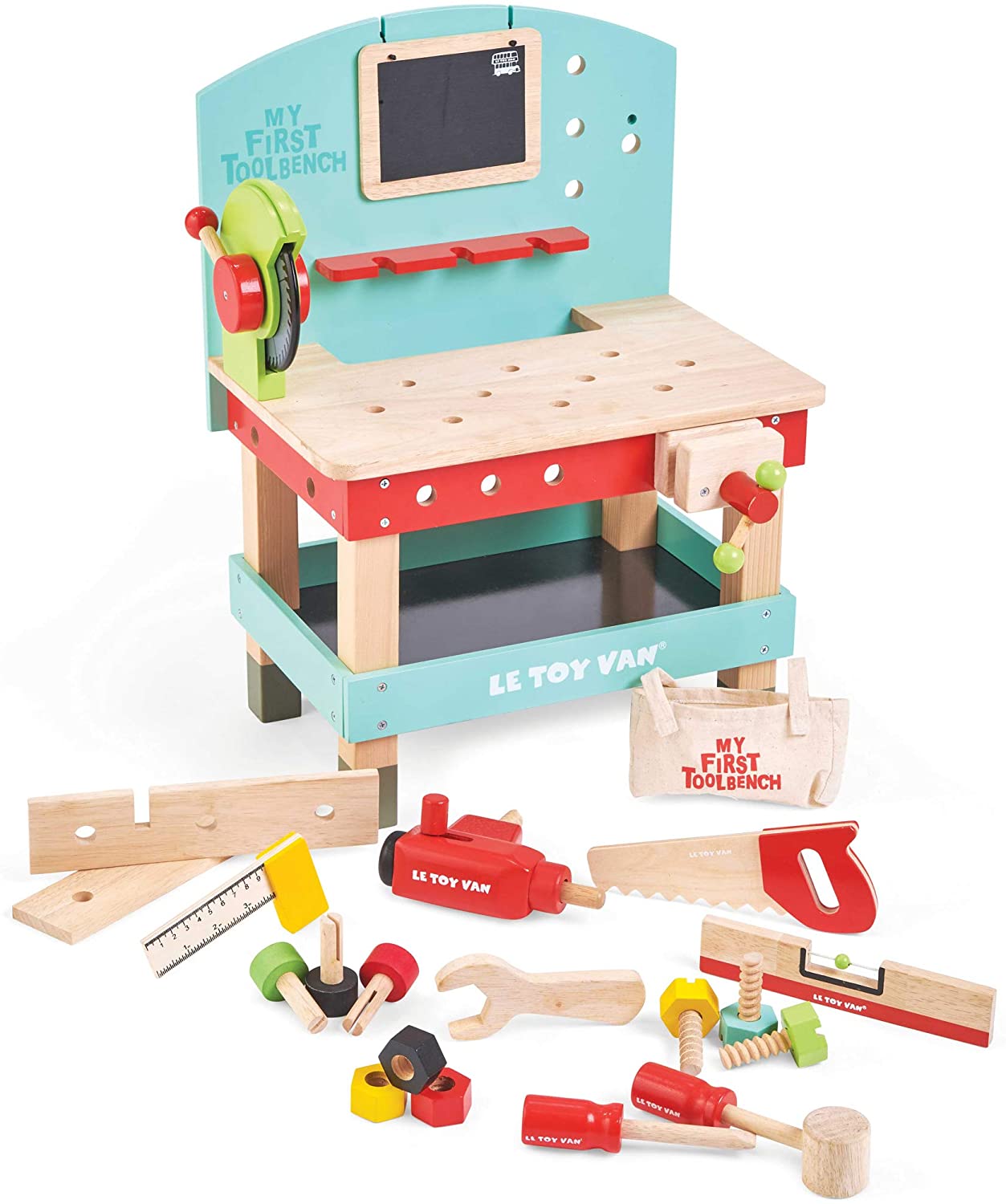 Le Toy Van - Etabli en bois et ses 12 accessoires