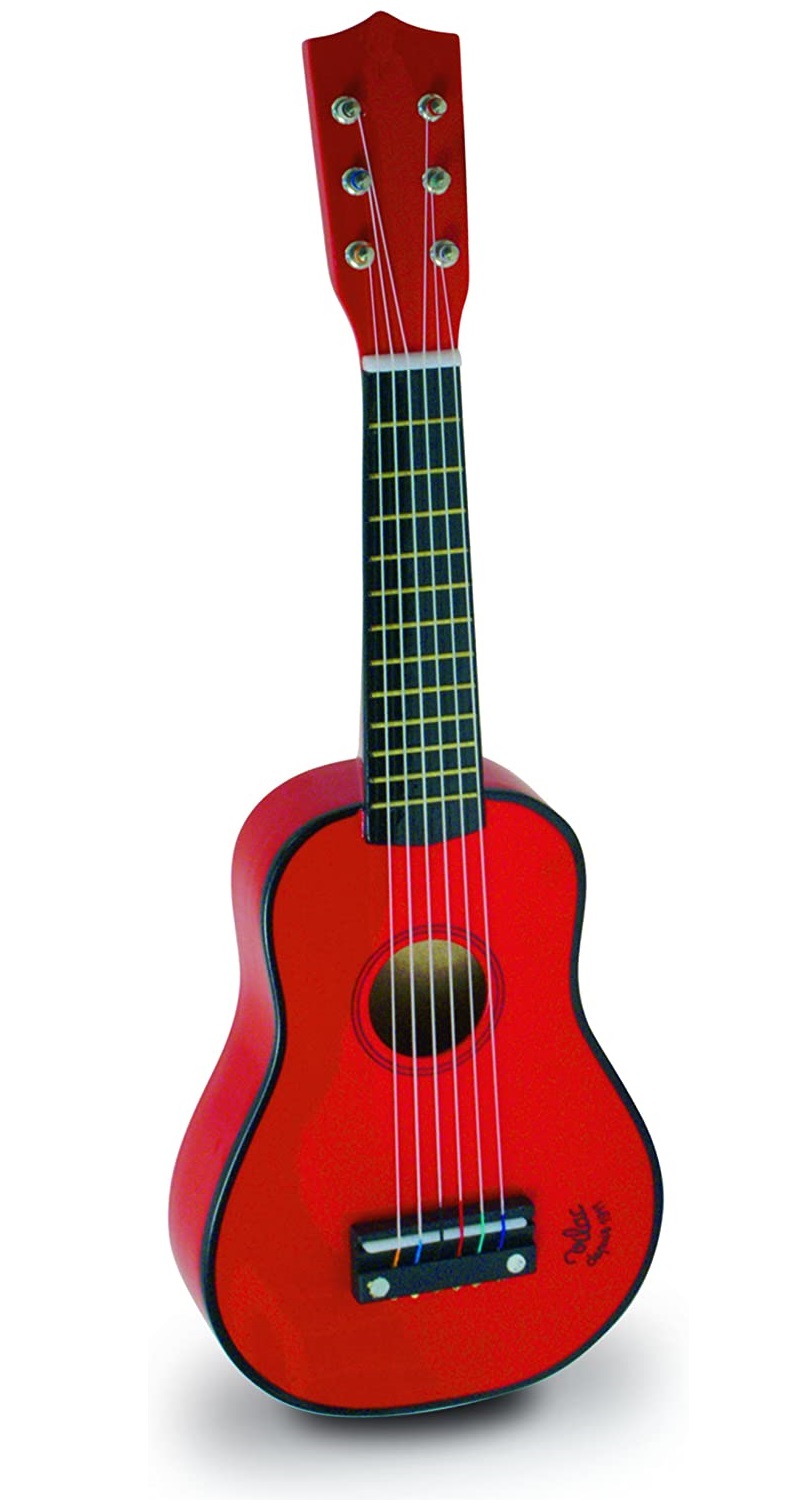 Guitare fleurs, guitare en bois pour enfant de la marque Vilac, reference  8305.