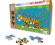 Puzzle en bois de ferme pour enfants, jouet éducatif à partir de 2/3/4 ans,  puzzle à emboîter, jouet éducatif jouet pour enfants 2 3 ans - Cadeaux