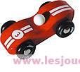 Voiture Le Mans rouge