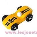 Voiture Le Mans jaune
